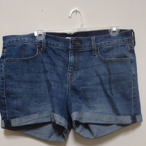 Old Navy Blue Jean Shorts with Cuffed Hem